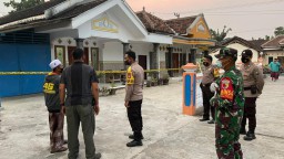 Warga Randuagung Positif Covid di Kunjungi Kapolres Lumajang