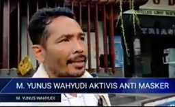 Tanggapan Dinkes Lumajang Soal Vidio Viral Aktivis Anti Masker Yunus