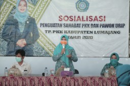 Ketua PKK : Pawon Urip Program Ketahanan Pangan Keluarga Lumajang