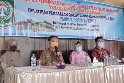 Pemerintah Lumajang Dorong Industri Kecil Lakukan Pemasaran Online