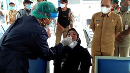 Perwakilan Jurnalis Lumajang Lakukan Rapid Antigen Untuk Cegah Covid19