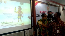 Dispora dan Koni Lumajang Kenalkan Si Rancak Maskot PORPROV 2022