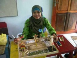 TK Pembangunan Desa Kalidilem Juara Satu Lomba Membuat Permainan Media Bahan Alam