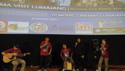 Pemain Film YoWis Ben Akan Donasi ke Korban APG Semeru Lumajang