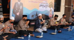 Polres Lumajang Menggelar Acara Isra Mi'raj Nabi Muhammad SAW 1442H