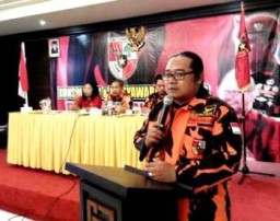 Aklamasi, Gus Mamak Kembali Pimpin MPC Pemuda Pancasila Lumajang 2015-2019