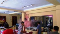 Woow..!! Jelang Mutasi Jabatan Perwira, Meteran PLN Polres Lumajang Terbakar