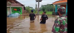 Pemukiman Warga di Situs Biting Kotaraja Lamajang Terendam Banjir