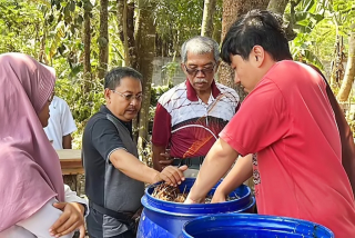 Pemuda Jatigono Lumajang Berhasil Ciptakan Pupuk Organik Penyubur Tanaman