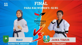 Ria Yulianti Atlet Taekwondo Paralimpik Lumajang Sabet Emas Jatim di Peparnas Solo