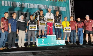 Atlet Lari Asal Lumajang Juara Bontang International Ultra Trail 2024