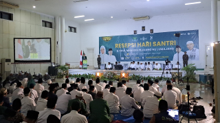 Resepsi Hari Santri Nasional 2024, NU Lumajang Kompak Satu Barisan