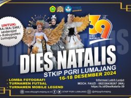 Dies Natalis ke 39 STKIP PGRI Lumajang Adakan Banyak Lomba