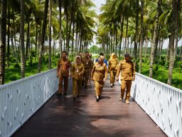 Fasilitas Pemandian Alam Selokambang Usai Diperbaiki PJ Bupati Lumajang Tinjau Lokasi