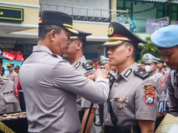 Wakapolres dan Kasat Reskrim Polres Lumajang Berganti