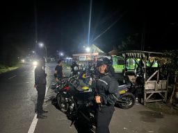 Kriminalitas Mengintai! Polres Lumajang Sisir Jalanan Dinihari Antisipasi 4C