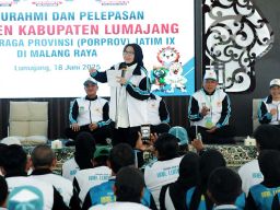 478 Kontingen Lumajang Resmi Dilepas untuk PORPROV Jatim IX 2025, Pemkab Siapkan Bonus Medali
