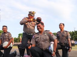 Naik Pangkat di HUT Bhayangkara, Kapolres Lumajang: Ini Bukan Hadiah, Ini Hasil Keringat!