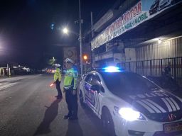 Satlantas Polres Lumajang Sikat Balap Liar dan Knalpot Brong, Jalan Slamet Riyadi Jadi Sasaran