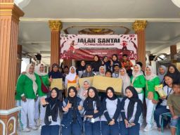 Mahasiswa KKN STKIP PGRI Lumajang Gelar Jalan Santai dan Lomba Meriah di Desa Purworejo