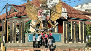 Purna Paskibraka Lumajang Inisiasi Perawatan Monumen Tugu Pancasila di Tiga Lokasi