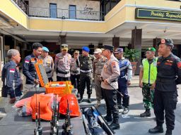 Musim Hujan Mengancam, Polres Lumajang Siagakan Pasukan Tanggap Bencana