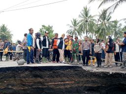 Pemkab Lumajang Prioritaskan Perbaikan Tanggul Sungai Regoyo Jebol