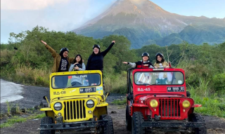 Jeep Lava Tour Merapi Sleman Yogyakarta, Sensasi Petualangan Seru di Kaki Gunung Berapi
