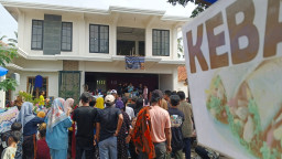 Ratusan Warga Pandansari Lumajang Tumpah Ruah Ikuti Jalan Santai Poko'e Obah