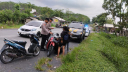 JLS Jadi Arena Balap Liar Saat Ramadhan, Polsek Kunir Turun Tangan