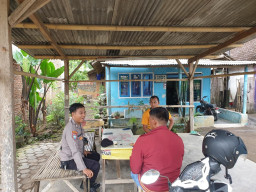 Tak Mau Kecolongan, Polisi Sukodono Jaga Rumah Kosong Saat Lebaran