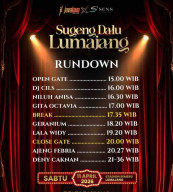 Rundown Konser Sugeng Dalu Lumajang Hari Ini Resmi Dirilis