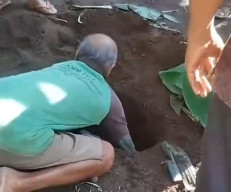 Geger! Gundukan Tanah di Sukodono Ternyata Kubur Bayi, Warga Syok