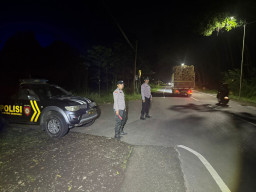 Blue Light Menyisir Hutan Senduro, Polisi Persempit Gerak Pelaku Kejahatan di Jalur Rawan