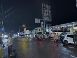 Malam Takbir Idul Adha Dijaga Ketat, Polisi Sisir Titik Rawan di Senduro