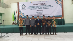 Guru MTs Miftahul Ulum 2 Bakid Lumajang Raih Gelar Doktor dengan Predikat Cum Laude di UIN Sunan Ampel