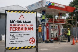 SPBU Pasirian Direhabilitasi, Warga Diimbau Gunakan SPBU Terdekat hingga Akhir Juni