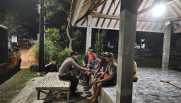 Polsek Padang Hidupkan Satkamling, Warga Diajak Persempit Ruang Gerak Pelaku Kejahatan Malam