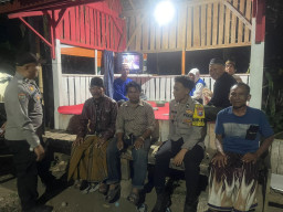 Patroli Malam Polsek Padang Diperketat, Polisi Gandeng Warga Cegah Kriminalitas hingga Dini Hari