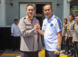 Perkuat Sinergi Penegakan Hukum, Kapolres Lumajang Silaturahmi ke Lapas Kelas IIB