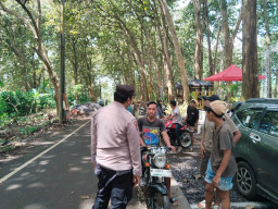 Patroli Siang di Gucialit, Polisi Sisir Titik Rawan dan Lokasi Wisata