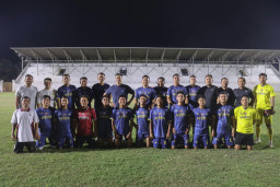 Polres Lumajang Menang 2-1 atas PKDI, Kapolres Riki Yariandi Cetak Gol