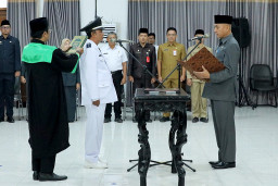 Pj Kades Wates Kulon Dilantik, Pelayanan Warga Diminta Tetap Berjalan Optimal
