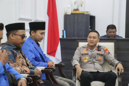 Kapolres Lumajang Gandeng PMII Tangkal Hoaks dan Kawal Kamtibmas