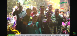 Kapolsek Lumajang Kota Kawal Carnival Jogoyudan, Ribuan Warga Nikmati Acara dengan Aman