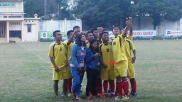 Langka Plus Ruarr Biasa, Striker Rajawali M. Elyas Cetak 7 Gol ke Gawang Patra Jaya