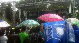 Ratusan Bendera PAN, Ramaikan Kampanye Incumbent