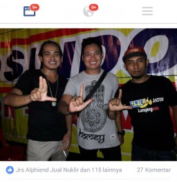 Ali Melon dan Demy Bersama TA-AL Ikut Populerkan Salam Jari L I Like Lumajang