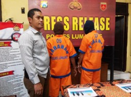 Kerjasama Polres Jember, Reskrim Lumajang Ringkus Maling Sapi dan Penadahnya