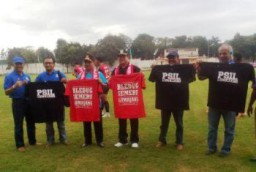 Supporter PSIL Berikan Kaos Dukungan ke Bupati dan Ketua DPRD Lumajang